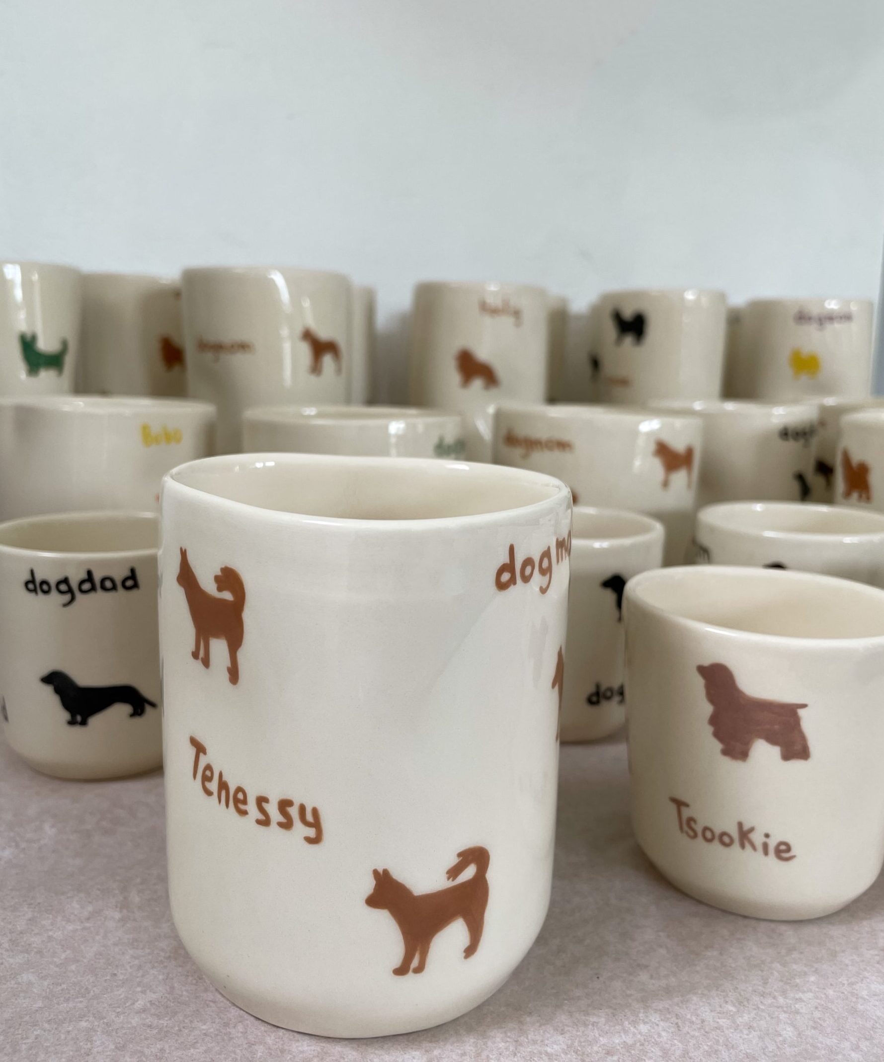 Mug - Silhouettes chiens – Image 21
