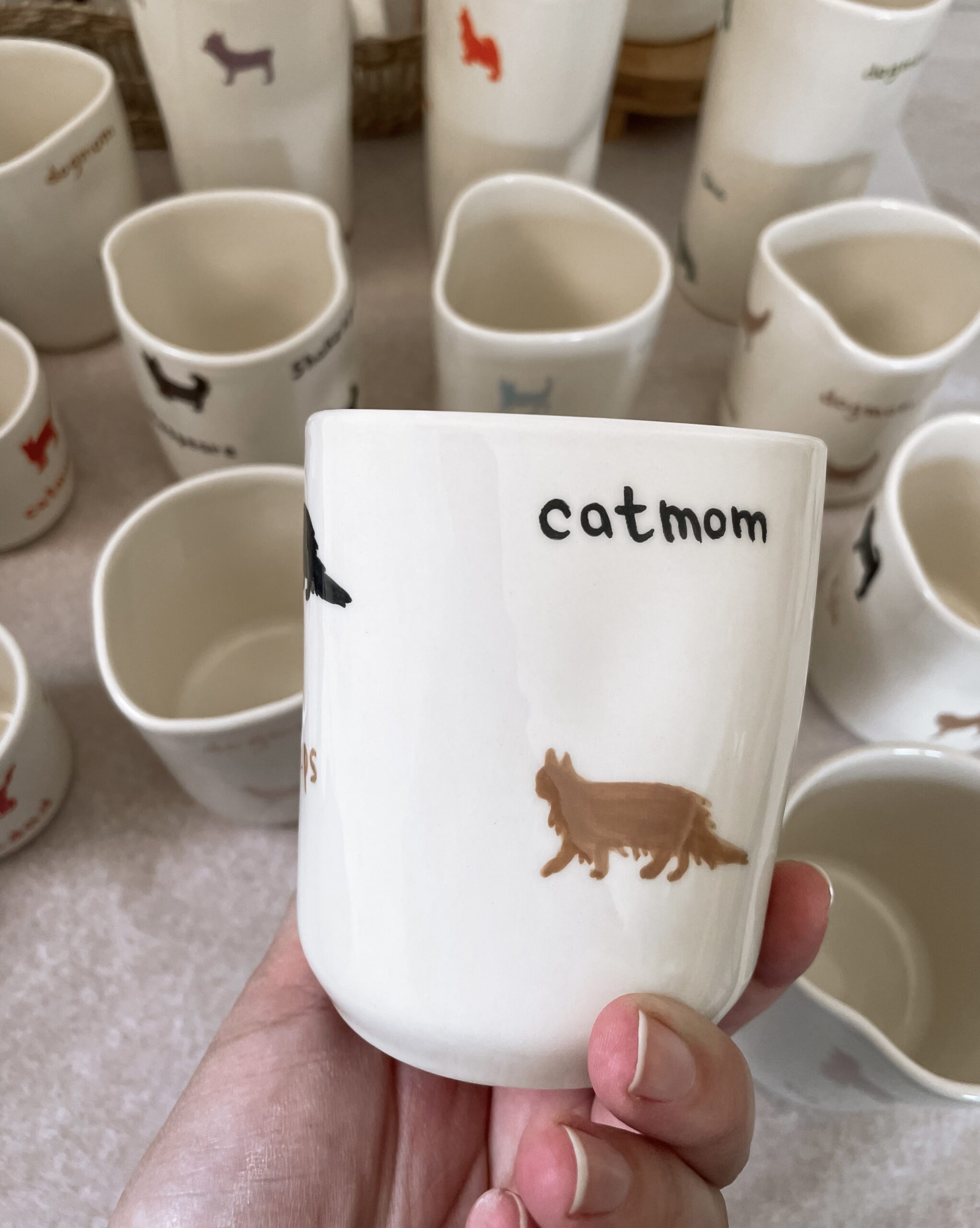 Mug - Silhouettes chats – Image 8