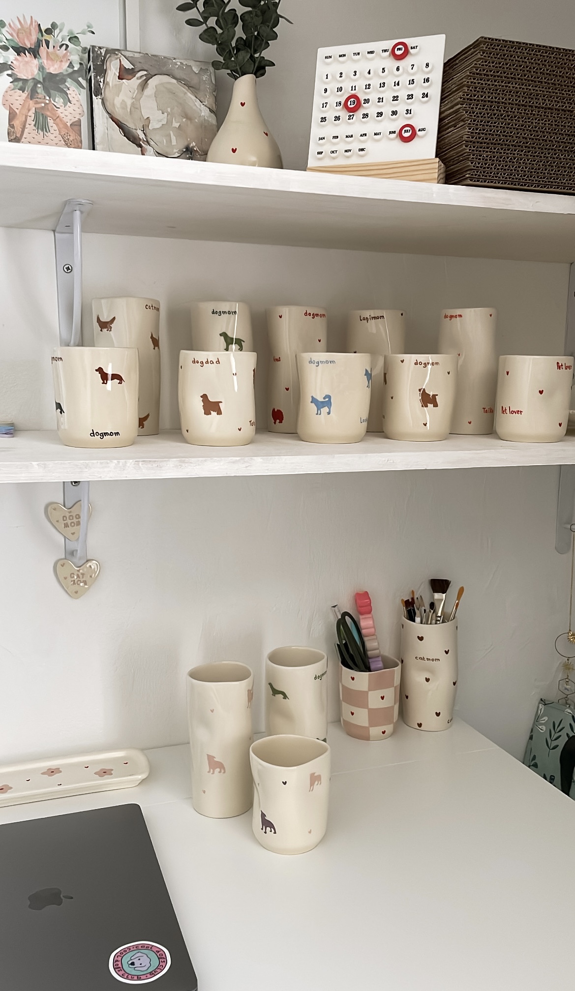 Mug - Silhouettes chiens – Image 26